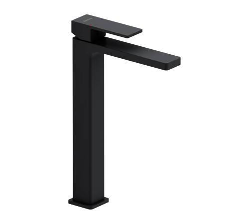 Смеситель для раковины AM.PM Gala высокий излив черный матовый 530250300