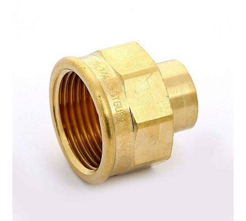 Муфта переходная Viega пайка-В 15 мм x 3/4 104771