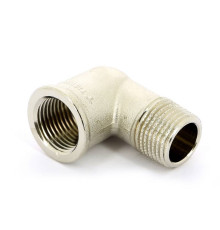 Угол 90° НВ Tiemme 1/2 никелированный 1500057