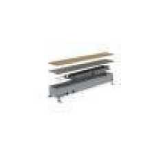 Внутрипольный конвектор Jaga Clima Canal Metal H8 L144 T18 решетка BNA RAL 7006 CLCM0.00814418.RAL7006_E/BNA/SP