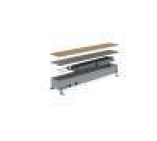 Внутрипольный конвектор Jaga Clima Canal Metal H8 L144 T18 решетка BNA RAL 8025 CLCM0.00814418.RAL8025_E/BNA/SP