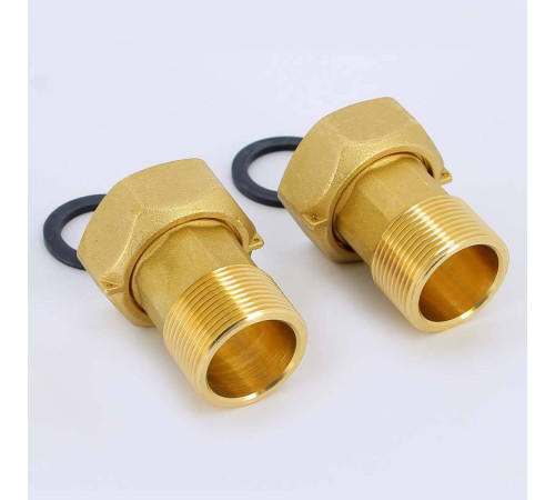 Разъемные соединения для водосчетчиков Tiemme пломбируемые 1 1/2 x 1 1/4 (2 шт) 1500094