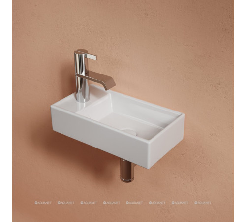 Раковина подвесная Ceramica Nova Element 407х217х100 мм чаша справа CN6051R