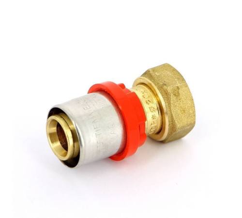 Муфта пресс Tiemme с накидной гайкой плоская прокладка 20х3/4 1650062