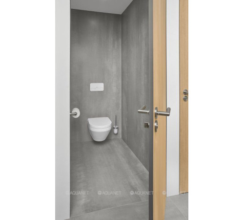 Унитаз подвесной Villeroy & Boch Architectura 370x530 мм TwistFlush с сиденьем 4694CL01