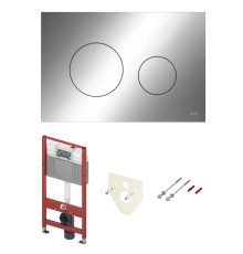 Комплект инсталляции TECE TECEbase 3.0 с панелью TECEloop хром глянцевый N500921