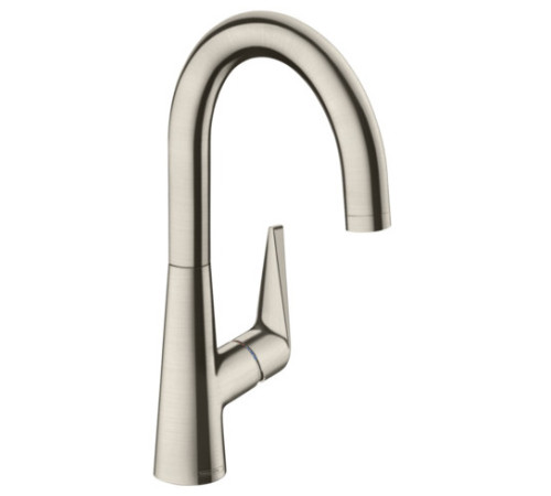 Смеситель для кухни Hansgrohe Talis M51 220 поворотный излив сталь 72814800
