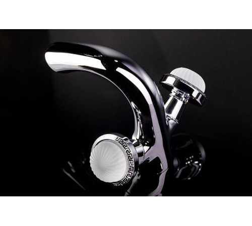 Смеситель для раковины Boheme Satine золото 291-ST