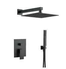 Душевой комплект Aquanet Savona со смесителем металл AQM8410GM