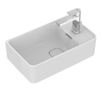 Раковина накладная Ideal Standard Strada II 45x27 см 1 отверстие белый T299401