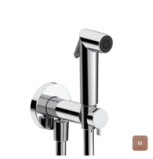 Гигиенический душ со смесителем Almar Atthis встраиваемый медь брашированная PVD E134004/E136013.CO