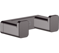Крючок для полотенец двойной Hansgrohe AddStoris черный хром 41755340
