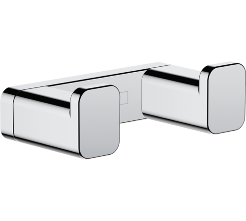Крючок для полотенец двойной Hansgrohe AddStoris хром 41755000