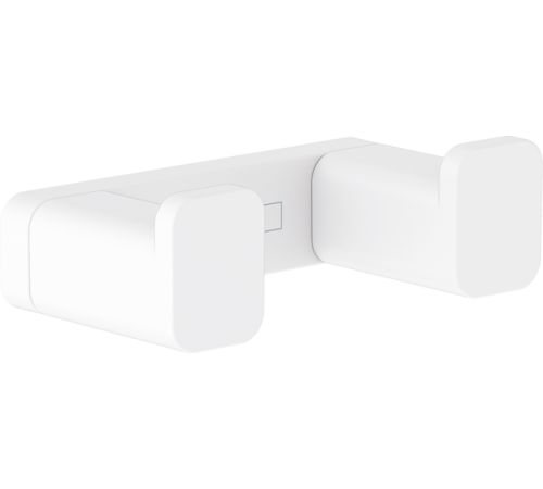 Крючок для полотенец двойной Hansgrohe AddStoris белый матовый 41755700