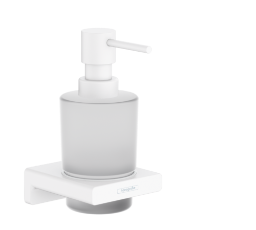 Диспенсер для жидкого мыла hansgrohe AddStoris 200 мл матовый белый 41745700