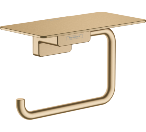 Держатель туалетной бумаги Hansgrohe AddStoris с полкой 150х80 мм 41772140