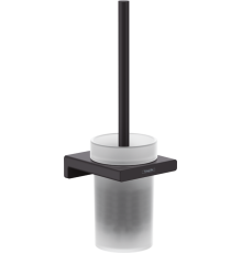 Ершик для унитаза настенный Hansgrohe AddStoris черный матовый 41752670