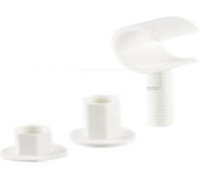 Распорный держатель Zehnder RAL 9016 ZB0280