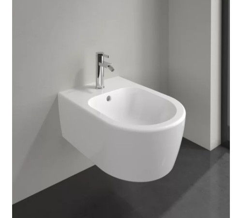 Биде подвесное Villeroy & Boch Avento 37х53 см альпийский белый 54050001
