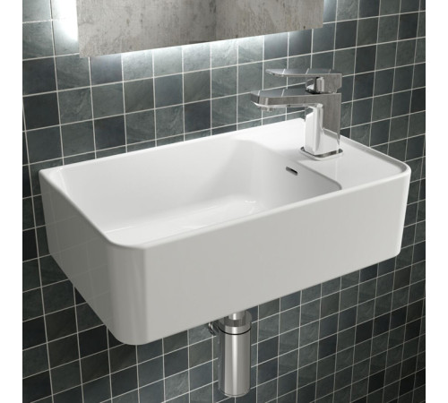 Раковина накладная Ideal Standard Strada II 45x27 см 1 отверстие белый T299401