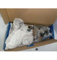 Смеситель для раковины GROHE Eurocube 109 мм со сливным гарнитуром 23445000