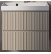 Тумба под раковину AquaMoon подвесная 60 см бежевая AQM900160BG