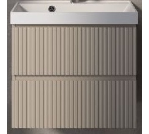 Тумба под раковину AquaMoon подвесная 60 см бежевая AQM900160BG