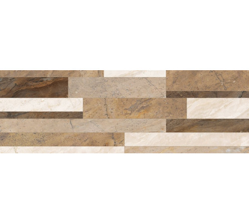 Плитка настенная Laparet Royal микс бежевый 20x60 см 60087