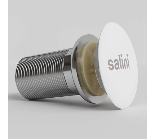 Донный клапан для раковины Salini D501 UpDown S-Stone белый матовый 16131WM