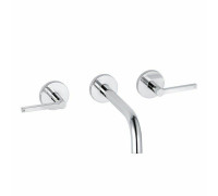 Смеситель для раковины Kludi Nova Fonte Puristic на 3 отверстия хром 201440515