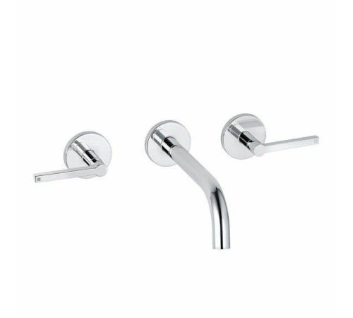 Смеситель для раковины Kludi Nova Fonte Puristic на 3 отверстия хром 201440515