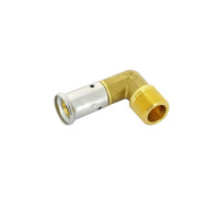 Угольник 90° пресс латунный HENCO 20x3/4 НР 5P-2005