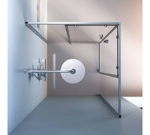 Душевое ограждение AM.PM X-Joy 90х90 см без поддона W94G-403-9090-MT