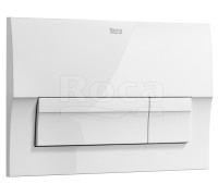 Панель смыва Roca Active B01 2 режима 225х170х16 мм белый 8901170B0