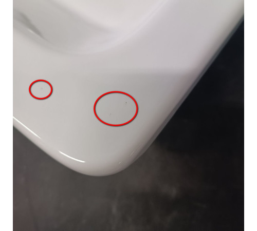 SaleRoca327472000 The Gap Раковина накладная 600x440х165(40) мм, с отв. под смес., с отв. перелива Sale327472000_b445