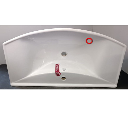 Раковина Kirovit Стиль 850 865х490х210 мм 4620008197357