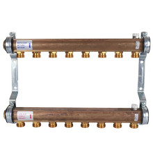 Коллекторная группа Watts Profil HKV/A 08 контуров 1 x 3/4 Евроконус 10004550