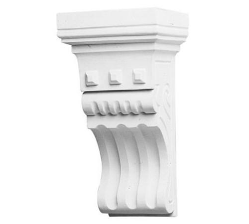 Консоль декоративная из полиуретана DECOMASTER 294x153x115 мм DC-611