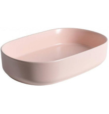 Раковина накладная Allen Brau Fantasy 55 см розовый 4.11022.SM