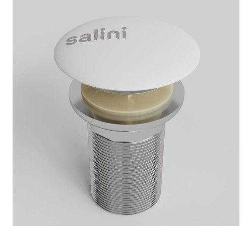 Донный клапан для раковины Salini D501 UpDown S-Stone белый матовый 16131WM