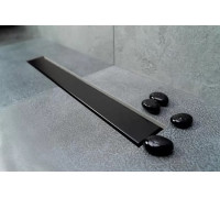 Душевой лоток BETTOSERB Frameless 750 мм черный матовый под плитку 13701321