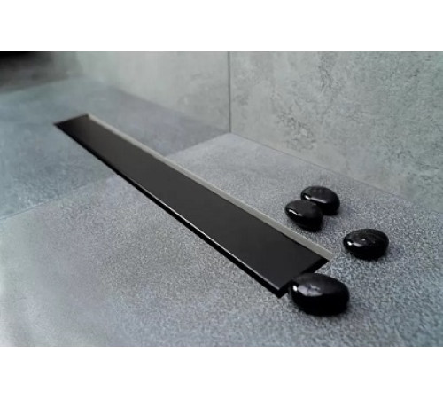 Душевой лоток BETTOSERB Frameless 750 мм черный матовый под плитку 13701321