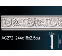 Молдинг для стен Perfect AC272 из полиуретана 2000х25х12 мм AC272