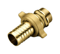 Штуцер разъёмный для шланга Tiemme 15 мм x 1/2 НР латунь 1500388