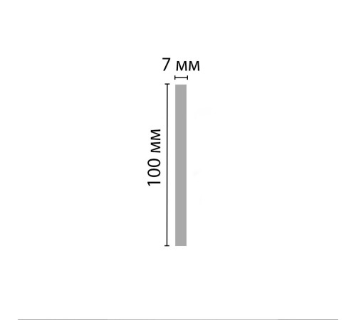 Декоративная панель Decomaster D310-81 ДМ 100х7х2900 мм D310-81 ДМ