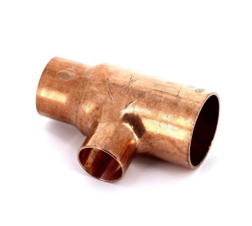 Тройник медный Viega под пайку 35х22х28 мм 113599