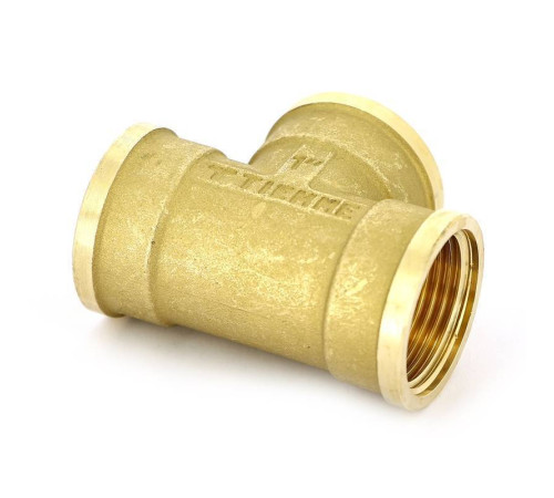 Тройник латунный Tiemme 1 ВР 1500005