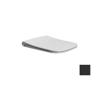 Сиденье для унитаза GSI Nubes Soft Close черное матовое Ardesia MS96C26