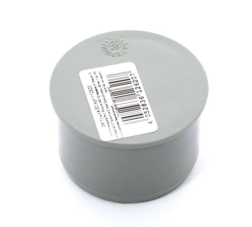 Заглушка Ostendorf HT DN 50 внутренняя серая 112620