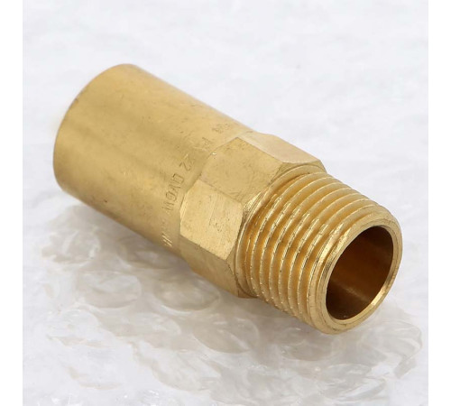 Вставка переходная бронза Viega Sanpress 22x1/2 НР 119676